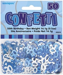 Blue Glitz 50 Confetti .5oz