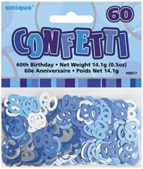 Blue Glitz 60 Confetti .5oz