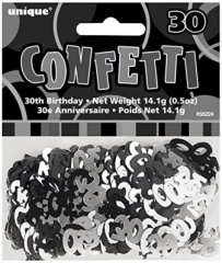 Black Glitz 30 Confetti .5oz