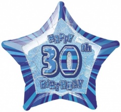 20'' Pkg Balloonue Star Prism 30 Balloon