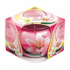 Pan Aroma 151 STRAIGHT EDGE SLEEVE WRAP CANDLE - CUT FLOWERS (PAN0074)