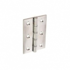 Polished St/Stl Washered Hinges 3''x2'' (14.5cm x 8.4cm)