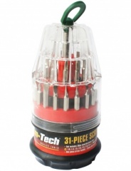 DISCONTINUED Am-Tech 31pc Screw Driver Bit Set L3440