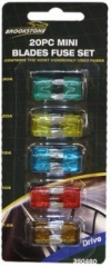 Brookstone 20pc Blade Style Fuse