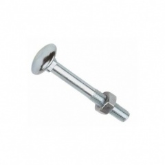 Star Pack Carriage Bolt & Nut ZP M8 X 100(72244)