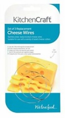 Kitchen Craft 3pc Spare Cheese Wire Replacement Wires