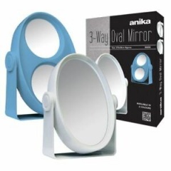 New Plastic 3 Way Mirror