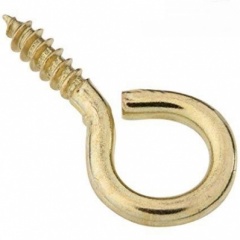 Screw Eyes - Mini 17mm Brassy