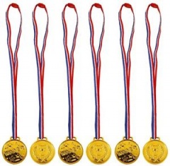 Medal Gold Winner 35mm with 75cm Neck Cord