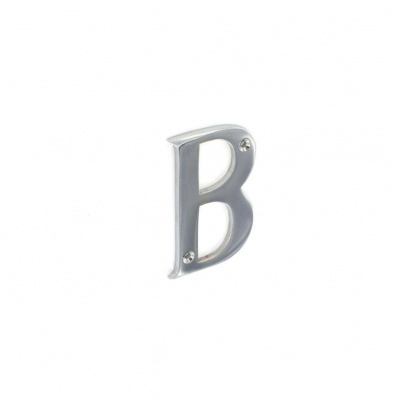 50mm Chrome Letter 'B' (S3811) - Wholesalers Of Hardware, Houseware ...