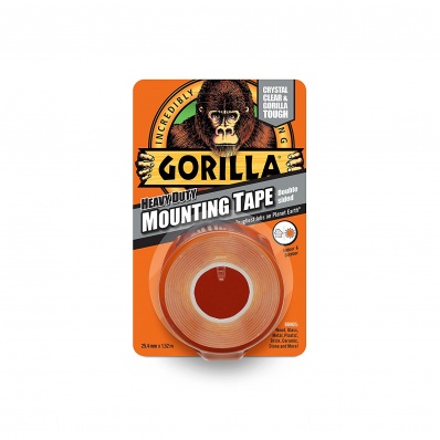 gorilla heavy duty double sided mounting tape