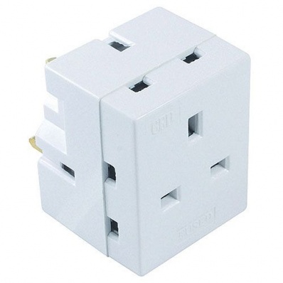 3 WAY T SHAPE 13AMP ADAPTOR - Wholesalers of Hardware, Houseware & DIY ...