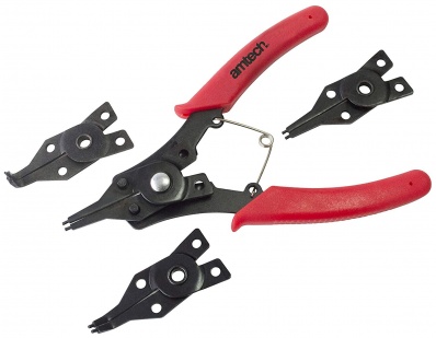 Am-Tech 4 IN 1 Interchangeable Snap Ring Plier Set B1500 - Wholesalers ...