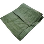 Am-Tech Tarpaulin 6' x 4' Green S4905