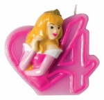 Disney Princess Party Favours Candles Birthday No 4