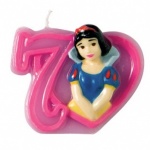 Disney Princess Party Favours Candles Birthday No 7