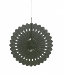 16'' Decorative Fan - Midnight Black