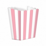 Favor Box Popcorn Small New Pink