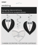 3 WEDDING HEART LG HNGSWL-32''L