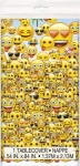 Emoji Plastic Tablecover 54'' x 84''