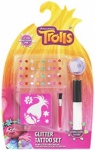 Trolls Glitter Tattoo  -  Blister