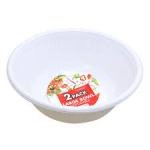 Party Bowl Deep White 2pk