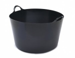 WHITEFURZE 75L FLEXIBLE TUB BLACK