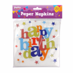 Birthday Napkins 20pk