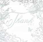 Simon Elvin Thank You Wedding Gift Foil