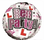 Simon Elvin Hen Party Foil Balloons