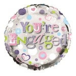 Simon Elvin Engaged Foil Balloons