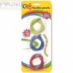 Flexible Pencils, 3pk