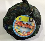 HGL MARBLES IN BLACK MESH BAG