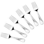 6PCS STIANLESS STEEL FORKS 18CM (12/48)