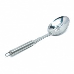 ST/STEEL SLOTTED SPOON 31cm