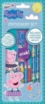 Peppa Pig Stationery Set in Foil Bag