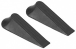 PVC Door Wedges Black