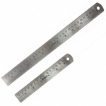 Am-Tech 2 Pc Steel Rule Set P5170