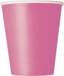 14 HOT PINK 9 OZ. CUPS