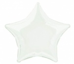 20'' Pkg Star White Foil Blln