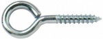 Star Pack 30mm Screw Eye Steel BZP Pk18(72512)