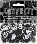 Black Glitz 40 Confetti .5oz