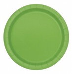 16 Lime Green 9'' Plates