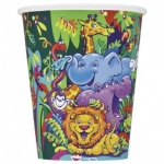 8 SMILING SAFARI 9 OZ CUPS