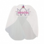 BRIDE TO BE TIARA WITH VEIL