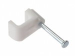 Star Pack Cable Clip Bellwire White(72095)