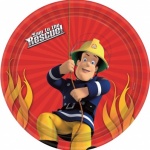 Fireman Sam Plate 23cm